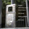 AGM X6 Phantom 5G hőmérő ütésálló telefon átlátszó telefon strapatelefonok strapabíró telefon vízálló telefon munkás telefon strapatelefon törhetetlen telefon ütésálló okostelefon agm telefon