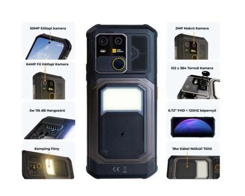 AGM G3 Pro 5G ütésálló telefon hőkamera strapatelefonok strapabíró telefon vízálló telefon munkás telefon strapatelefon törhetetlen telefon ütésálló okostelefon agm telefon munkatelefon törhetetlen